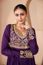Nazakat Purple Anarkali