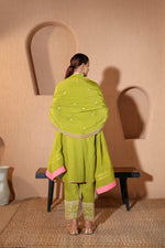 Sona Green Dori Kurta Set