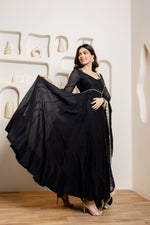Noor Black Anarkali