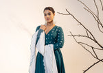 Noor Teal Anarkali