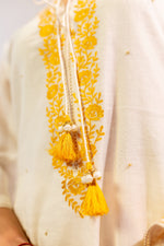 Noor Off White Suit