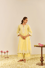 SUMAIYA - A-LINE KURTA WITH PALAZZO