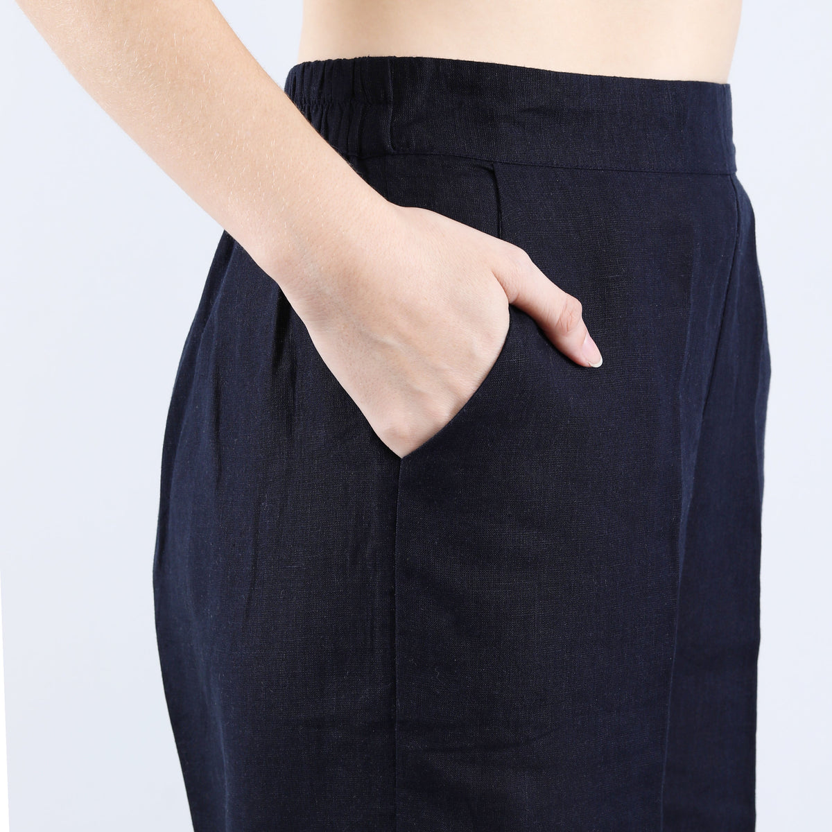 NAVY FLOWER EMBROIDERY CO-ORD SET