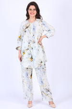 Wild Flower Printed Lounge Shirt