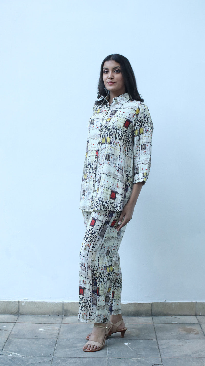 Digital Printed Lounge Shirt