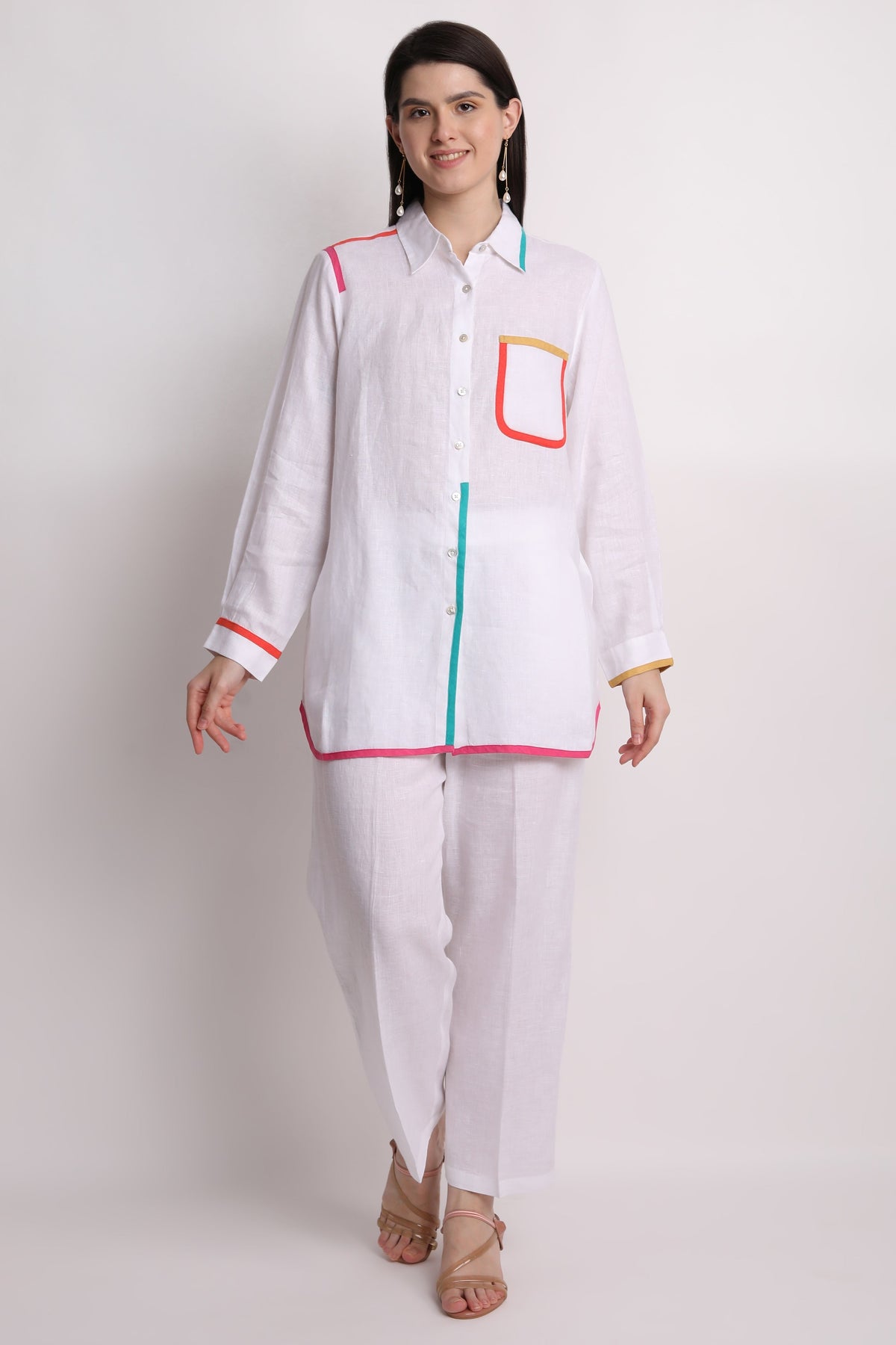 White Mix And Match Shirt