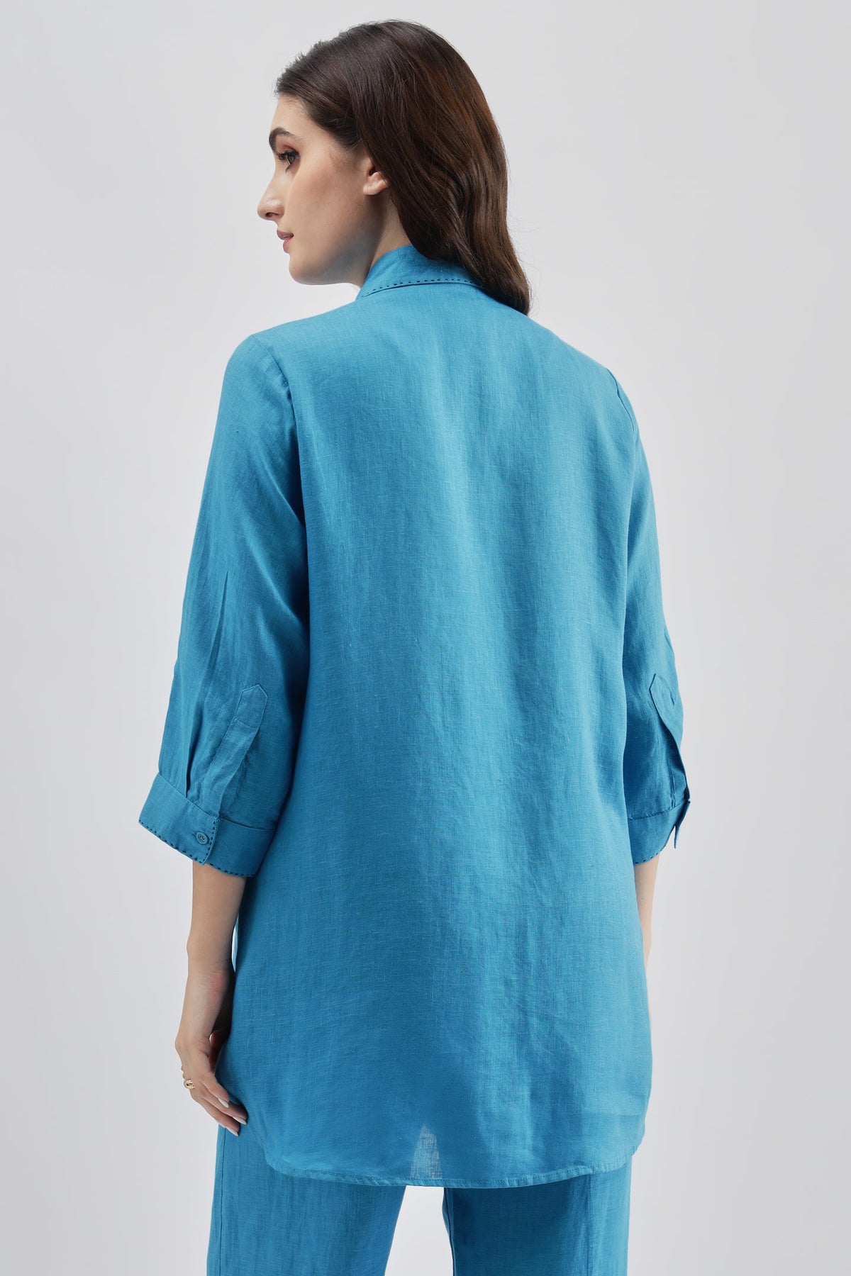Turquoise Long Shirt