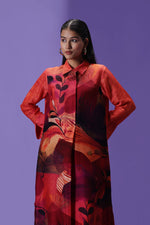 Inferno Chic Long Kurta set