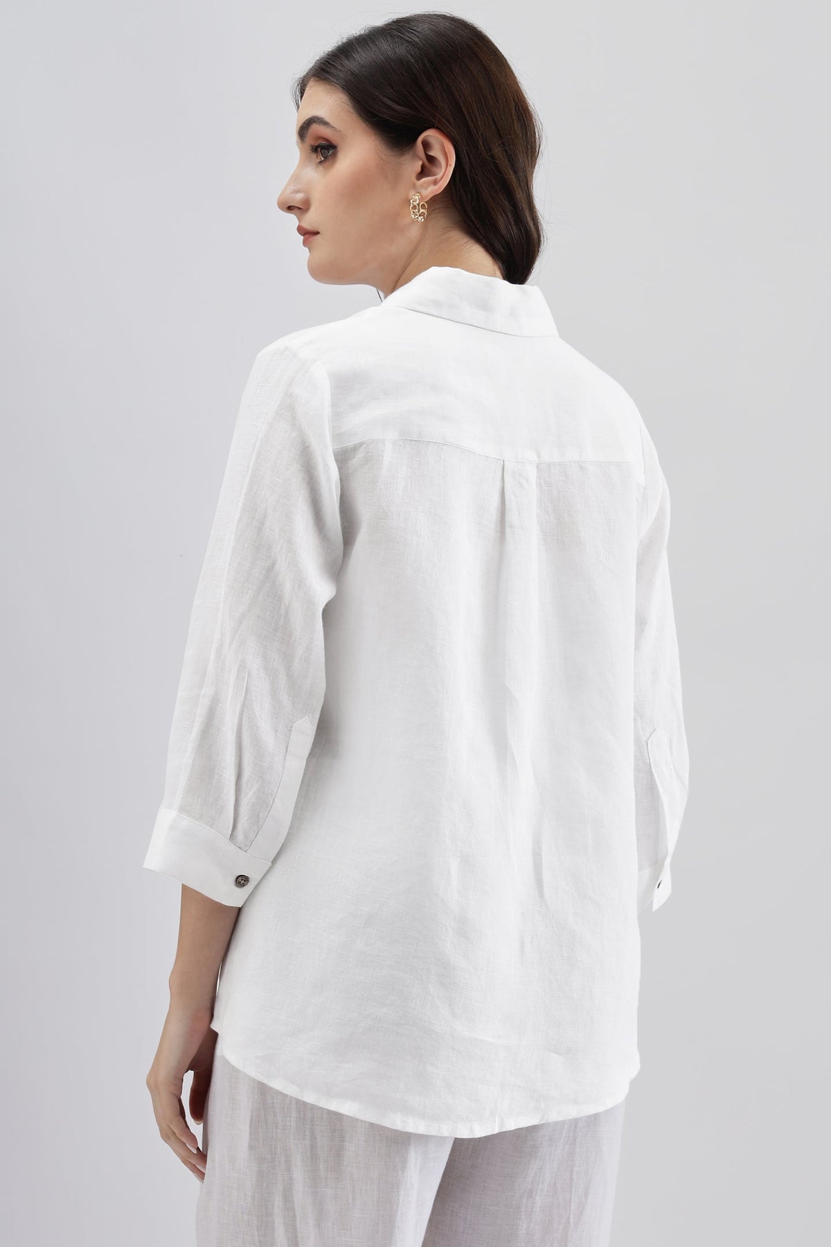 Classy Teddy Bear Embroidery Shirt