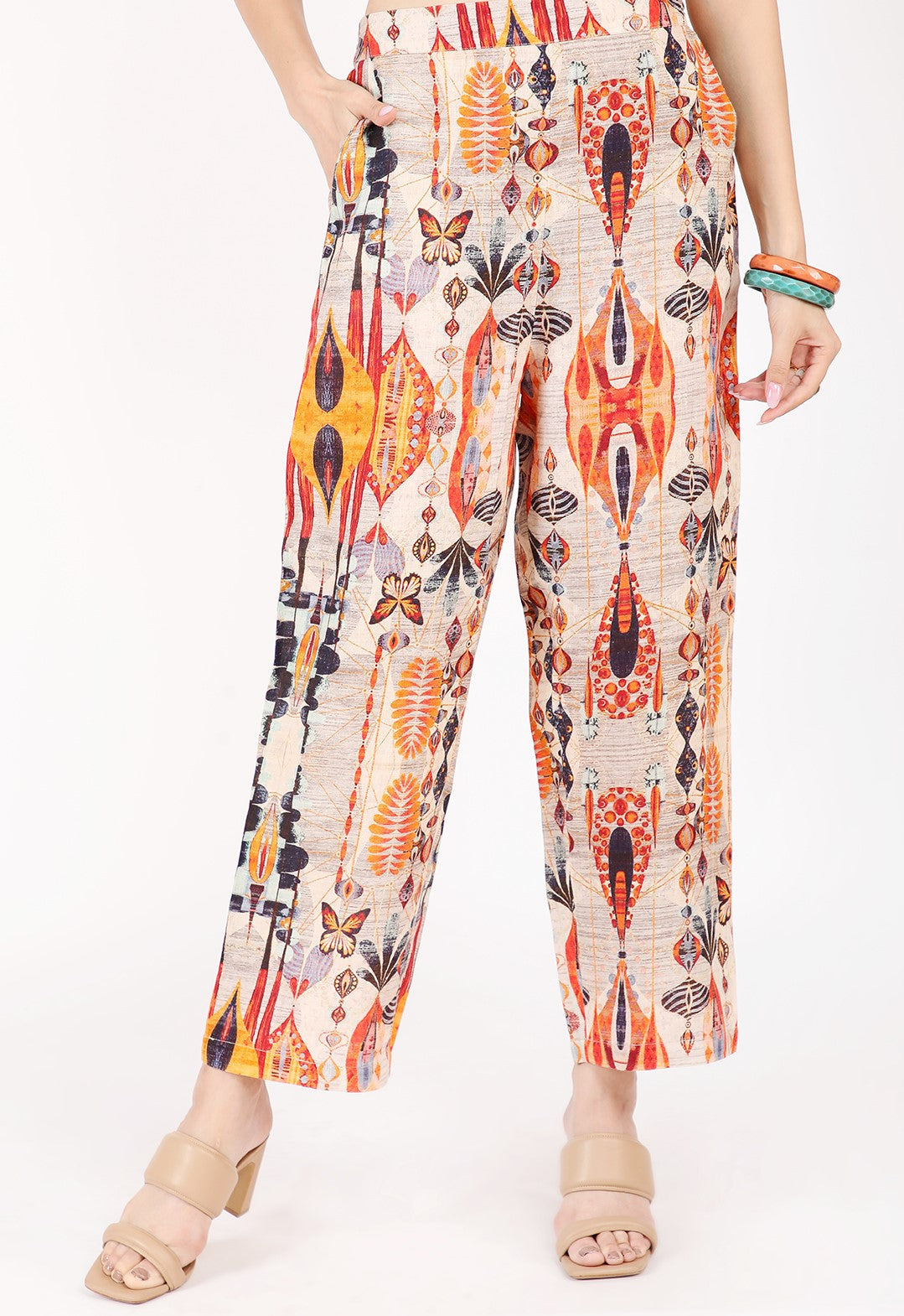 Rio Print Blazer Set