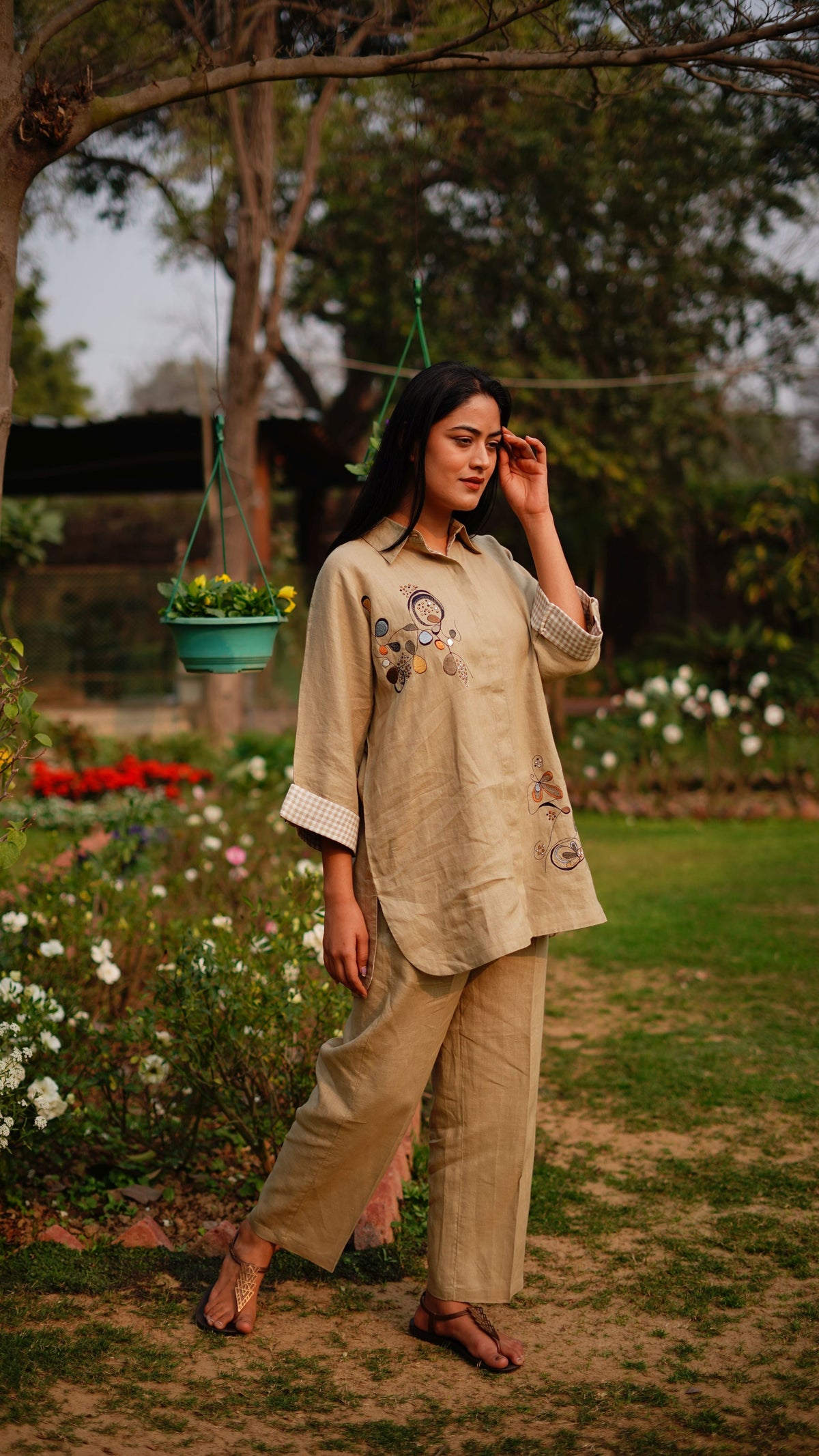 LIGHT SAGE BIG SHIRT