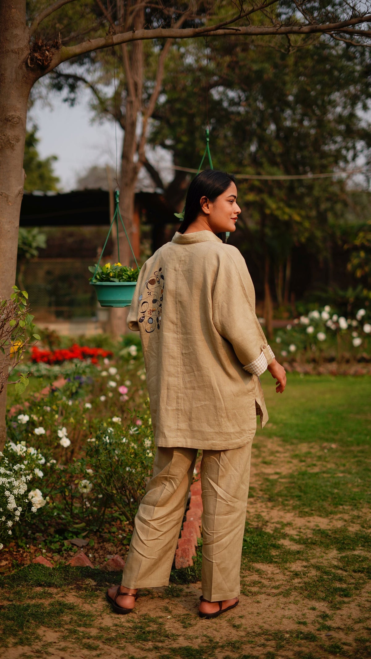 LIGHT SAGE BIG SHIRT