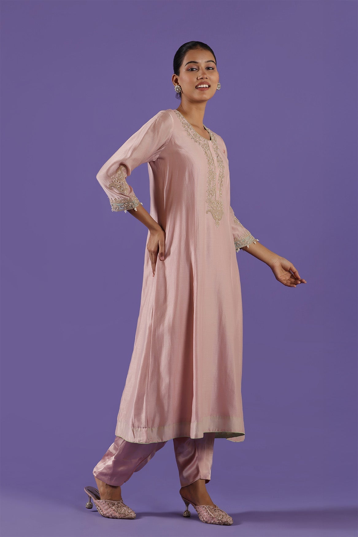 Mehreen Long shirt & Salwar set