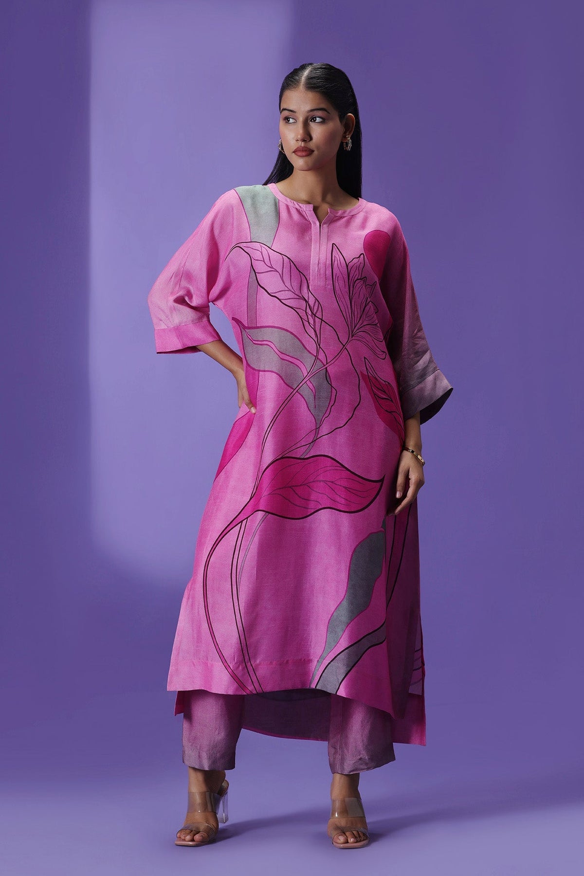 Wildflower Muse Long Kurta set