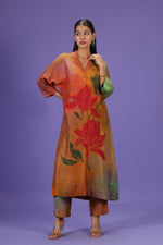 Autumn Bloom Long Kurta Set