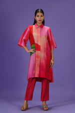 Fiery Grace Middle length Kurta set