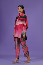 Rosé Noir Short Kaftan Style Set