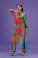 Mystic Petals Long Kurta Set