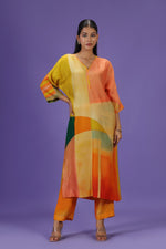 Sunkissed Aura Long Kurta Set