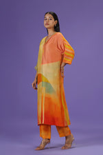 Sunkissed Aura Long Kurta Set