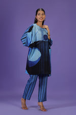 Blue Mirage Short Kurta Set