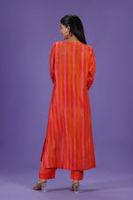 Vermilion Aura Long Kurta Set