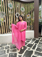 Ruh Pink Kurta Pant Set