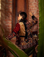 Mustard & Maroon short jacket