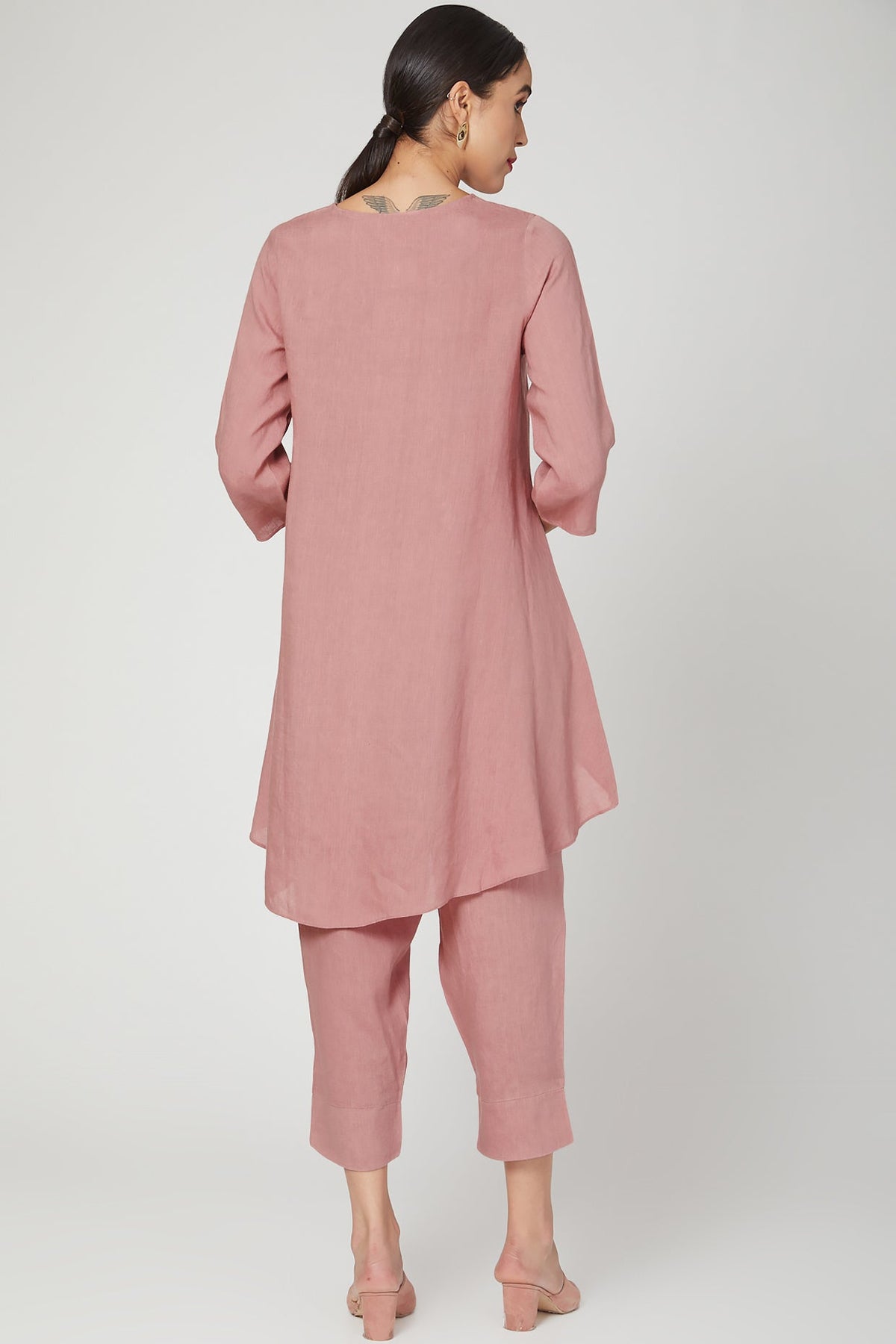 Rose PinkLounge Cape + Pants