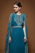 Teal Kaftan