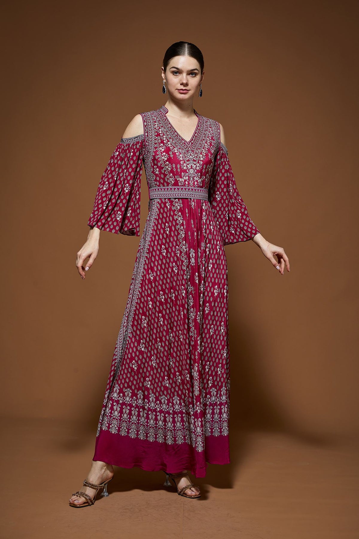 Fuchsia Kaftan