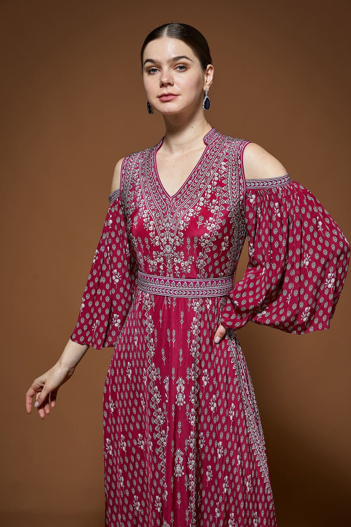 Fuchsia Kaftan