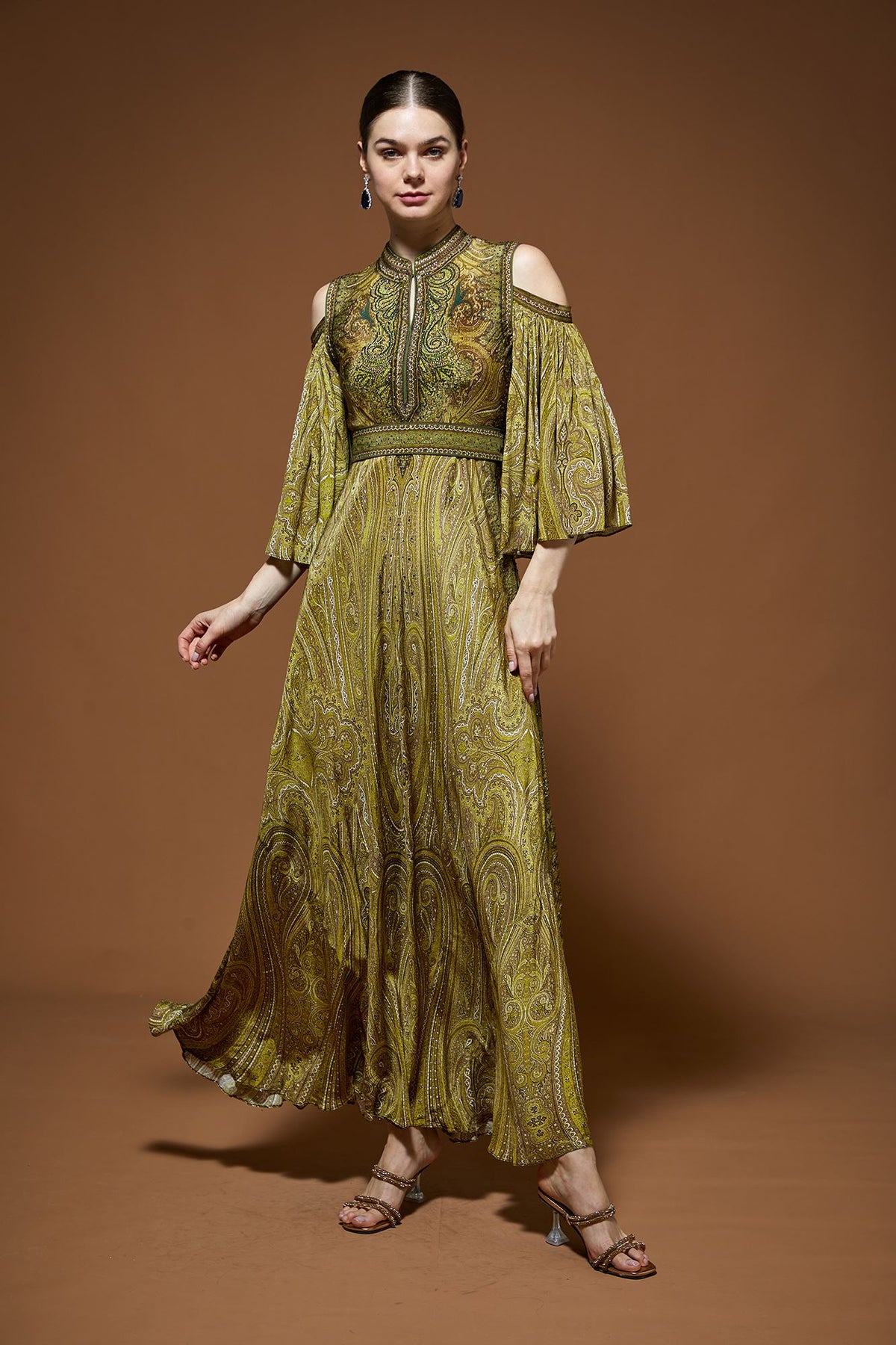 Olive Green Kaftan