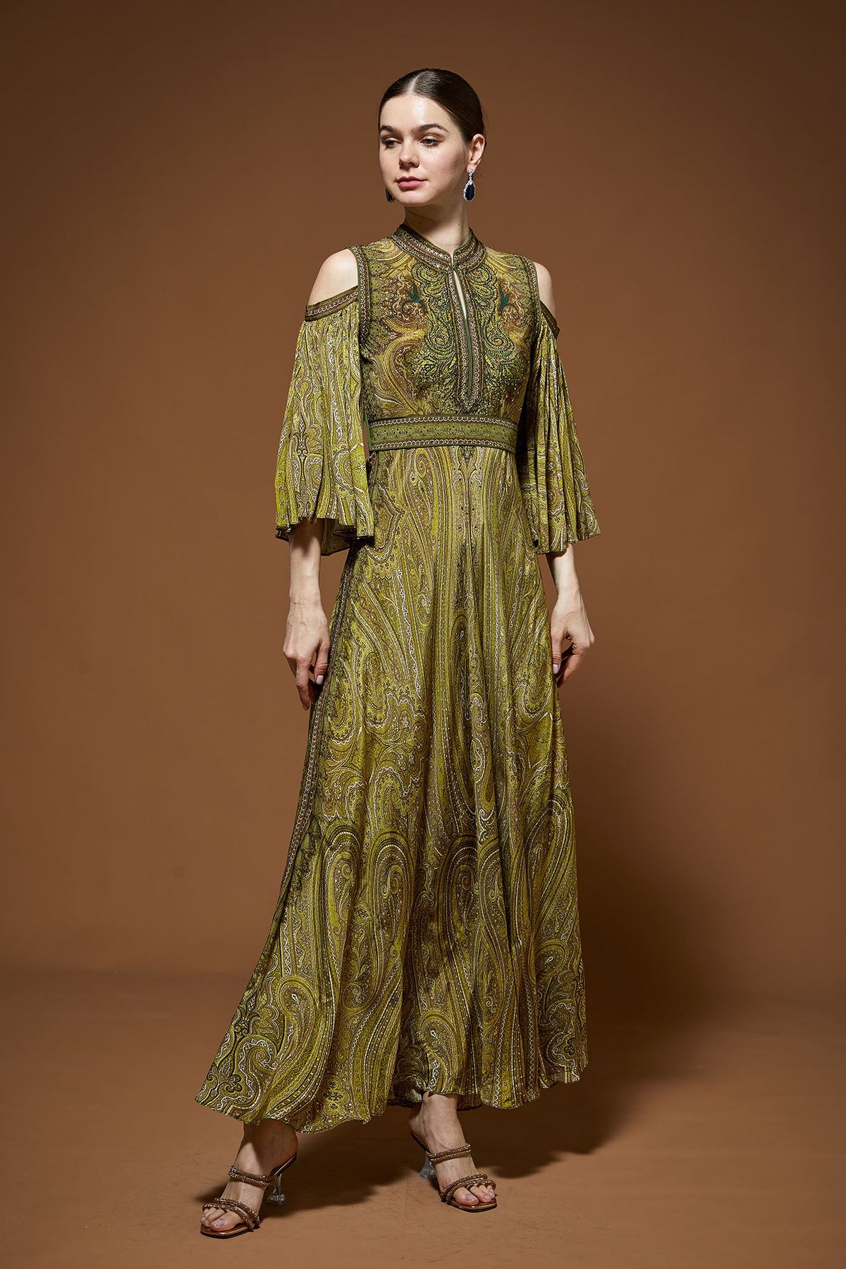 Olive Green Kaftan