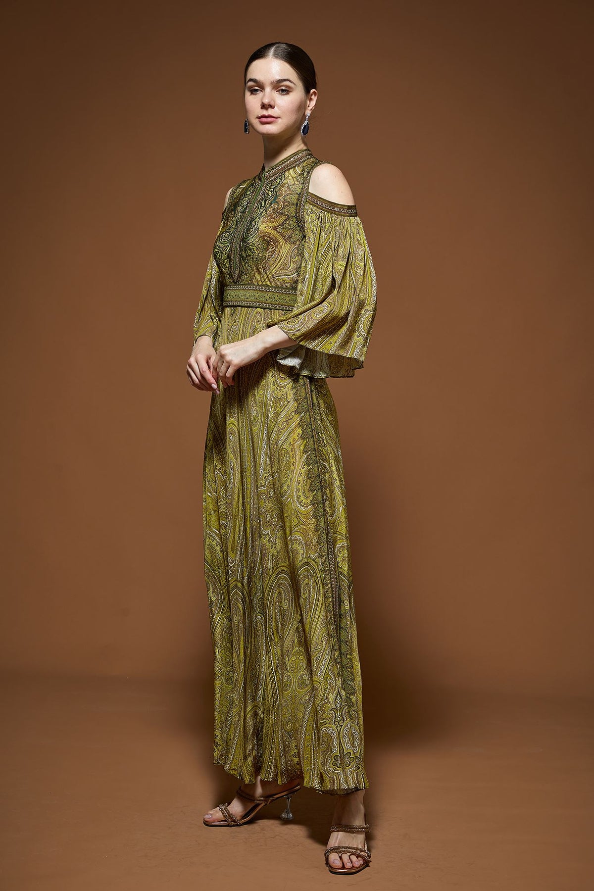 Olive Green Kaftan