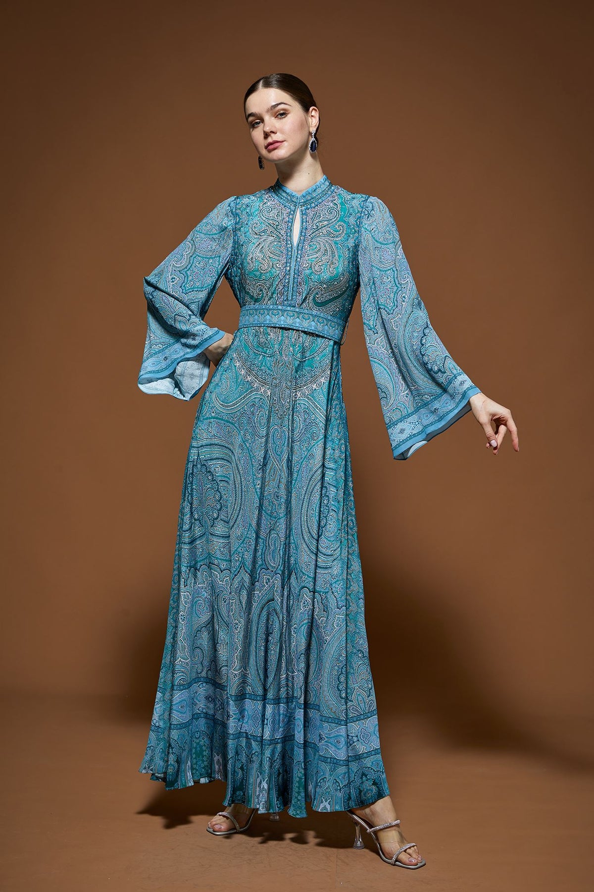 Aqua Kaftan