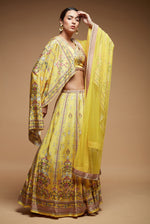 Mustard Color Lehenga