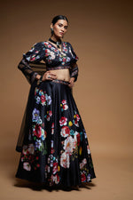 Black Color Lehenga