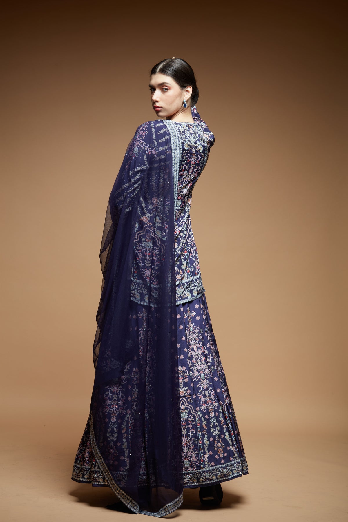 Blue Color Lehenga