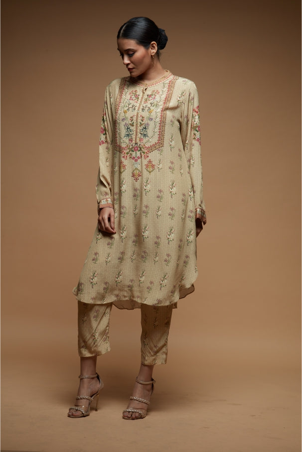 Beige Color Co-ord Set