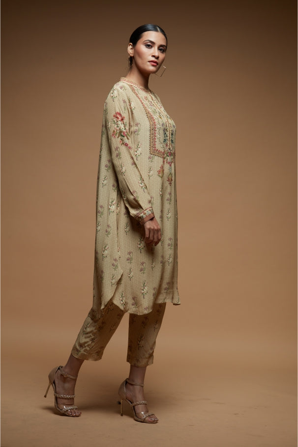 Beige Color Co-ord Set