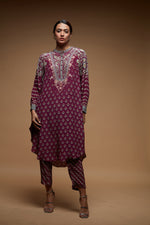 Wine Color Co-ords Set