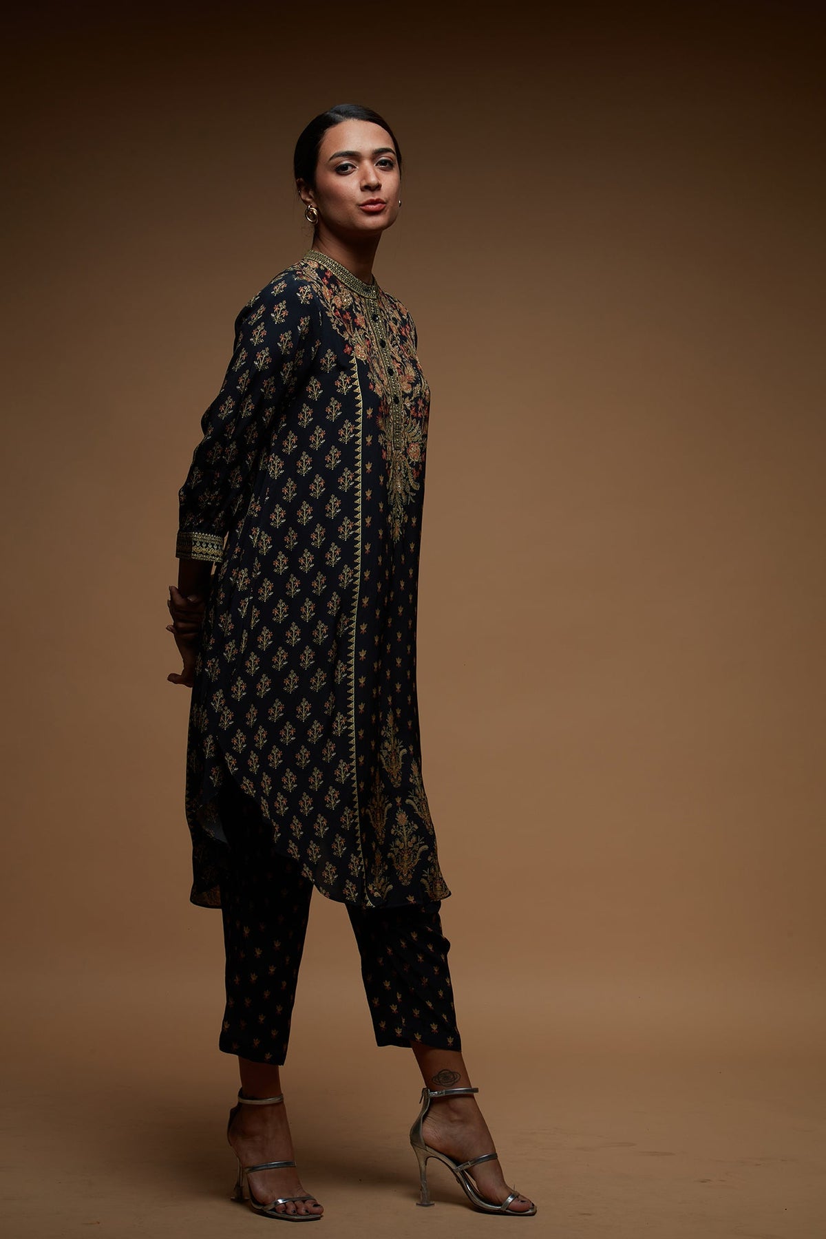 Black Color Co-ord Set