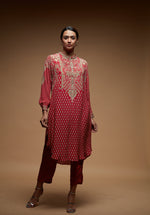 Red Color Co-ord Set