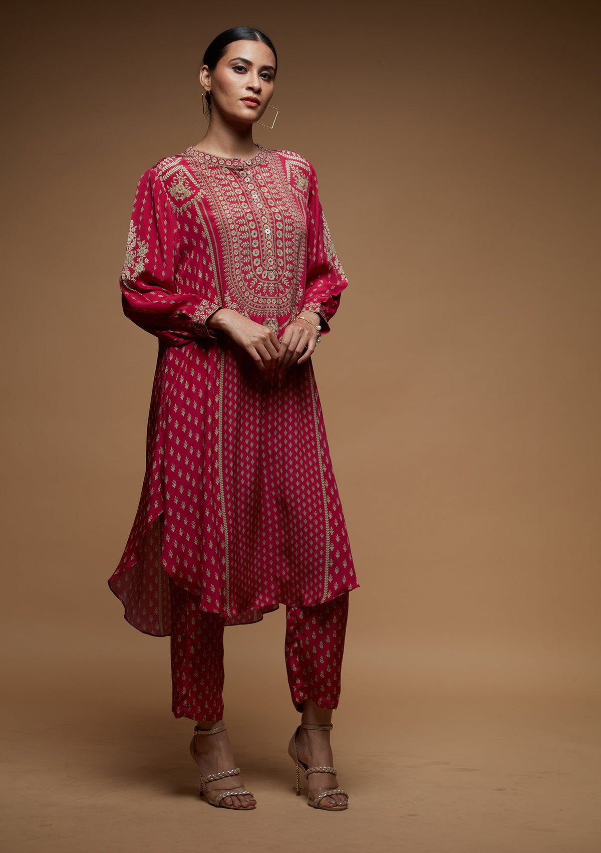 Fuchsia Color Co-ordSet