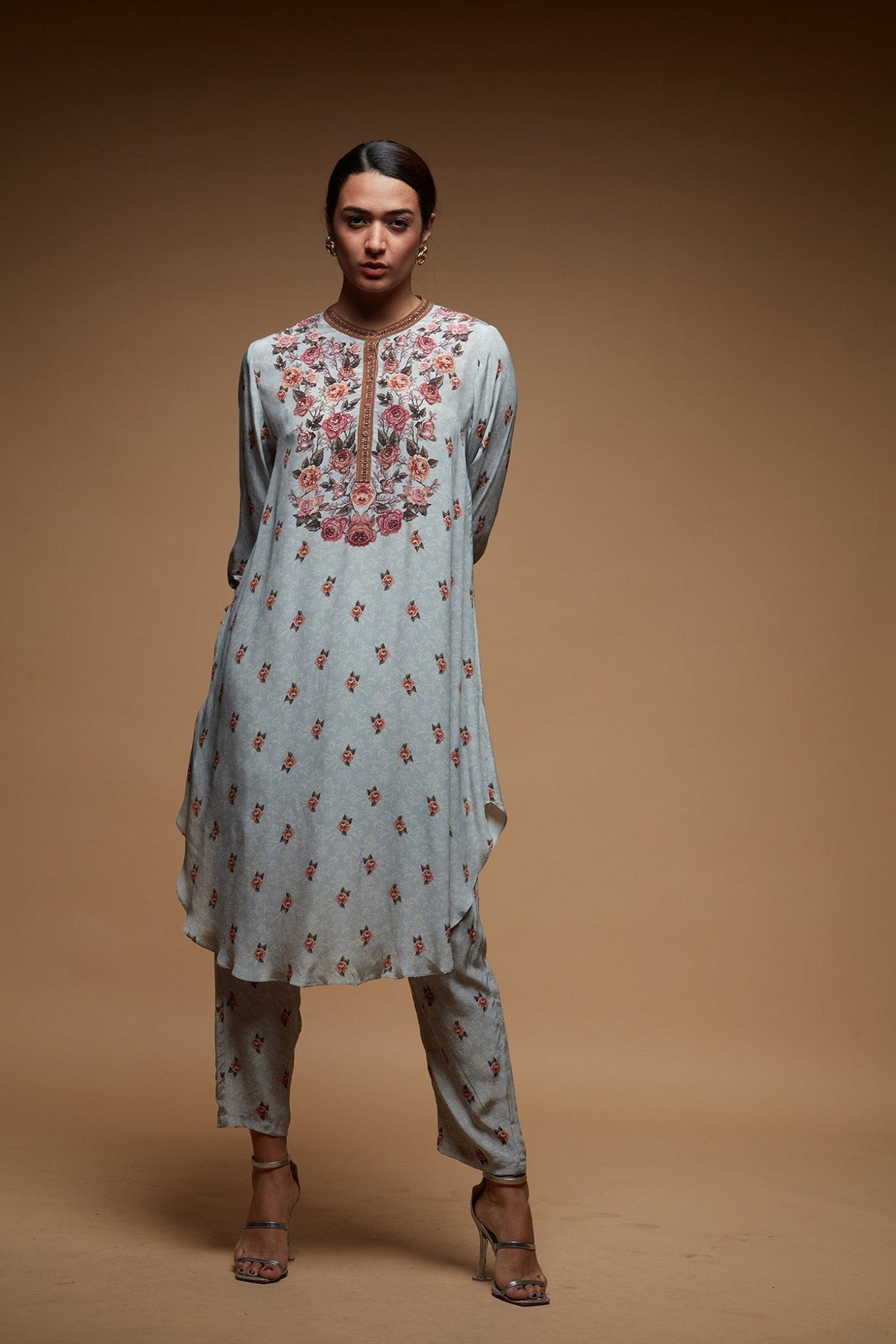 Grey Color Co-ord Set