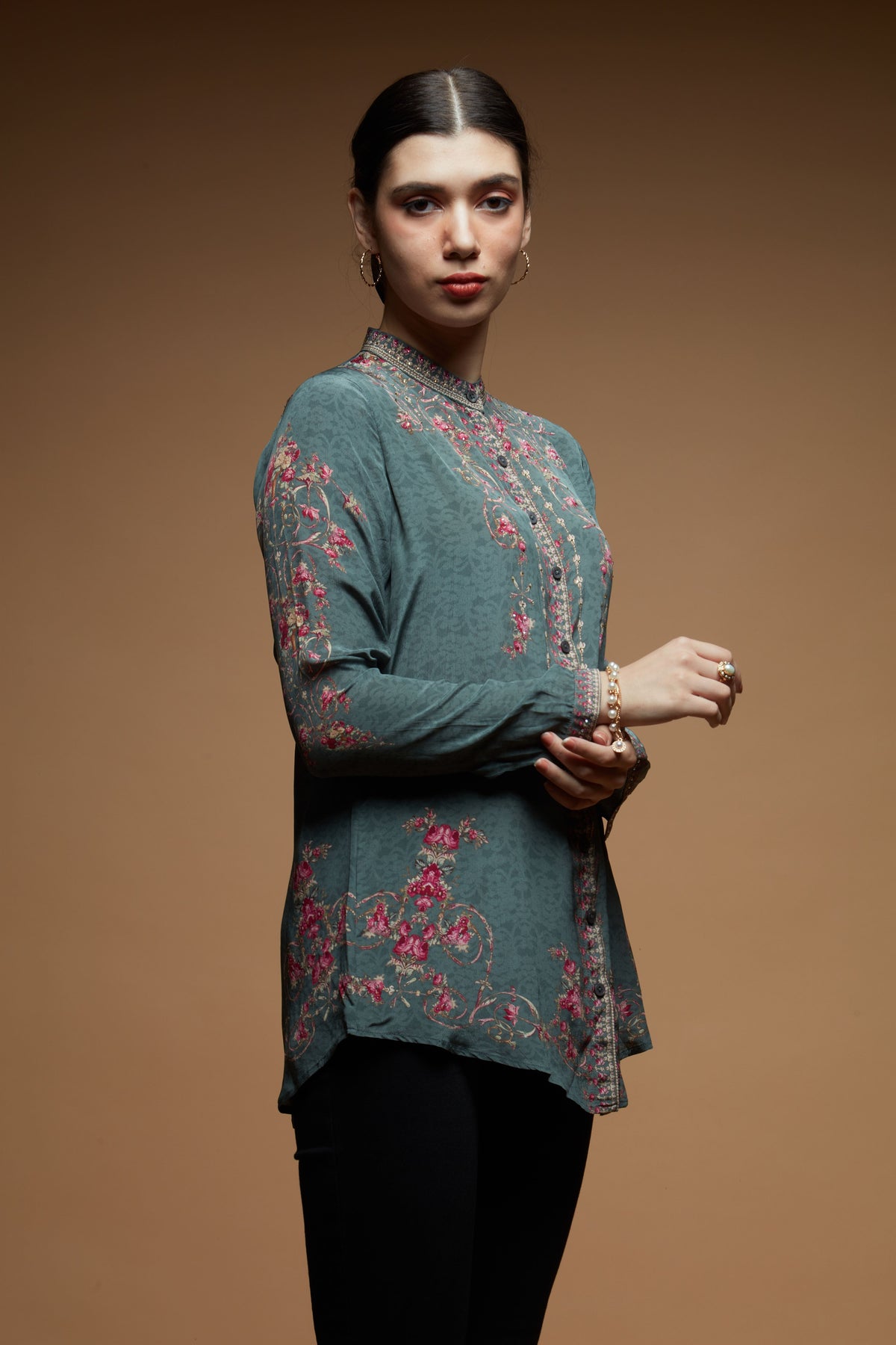 Pale Aqua Color Shirt