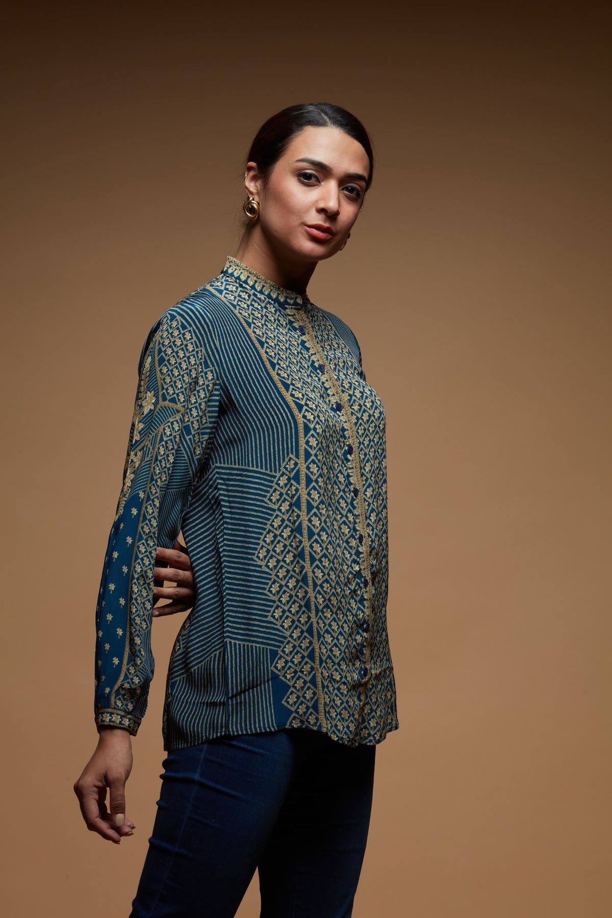 Navy Blue Color Shirt