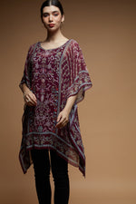 Wine Color Short Farasha