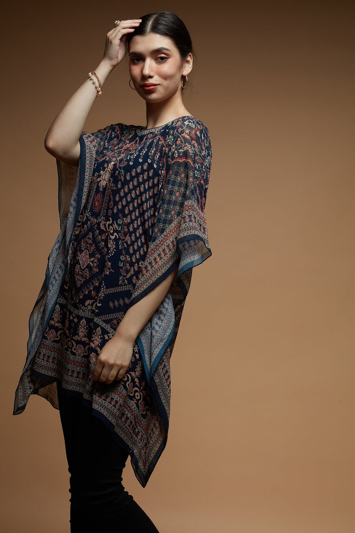 Blue Color Short Farasha